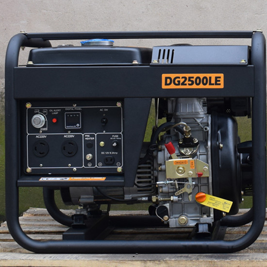 DG2500LE diesel generator 2kw portable diesel generator  2kva moveable diesel generator