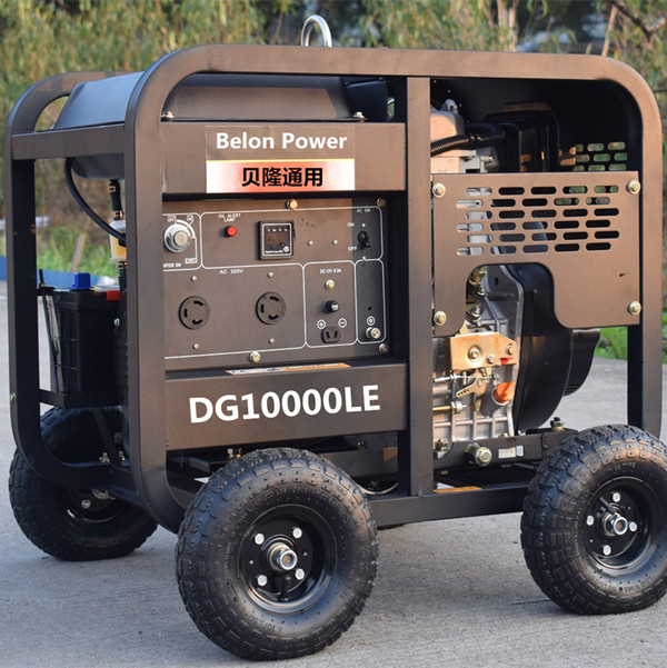 DG10000LE 7kw portable diesel generator 6.5kw three phase diesel generator 7kw square pipe diesel generator 