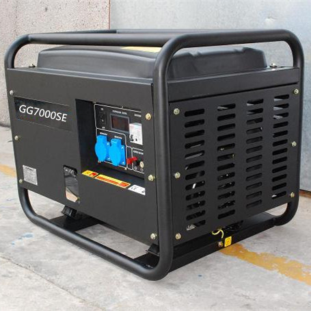 GG7000SE 5kw silent gasoline generator 5kva low noise gasoline generator 